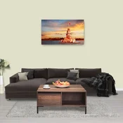 Hanah Home Klub sto Shp-660-Oo-1, 90x42x90 cm, Boje hrasta