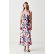DKNY poletna obleka lanena