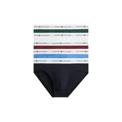 TOMMY HILFIGER Spodnje hlačke Repeat mornarska/temno zelena/temno rdeča/bela