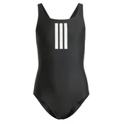 ADIDAS PERFORMANCE Športna kopalna moda 3-Stripes Swimsuit črna/bela