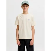 Jack & Jones Junior Majica JORNORREBRO temno liila/bela