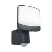 Lutec LED reflektor SUNSHINE, senzor pokreta, tamno sivi, 12.5W, 5000K, IP44