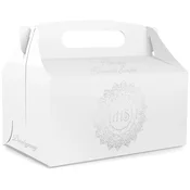 Srebrna okrasna škatla IHS 120x170x145(85), 1 kos.