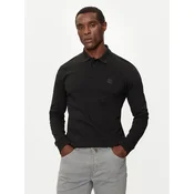 Boss Polo majica Passerby 50507704 Črna Slim Fit
