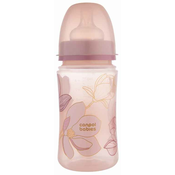 Canpol babies EasyStart Gold steklenička za dojenčke 3+ months Pink 240 ml