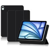 GS Ovitek za iPad Air 11 M4 2026/M3 2025/M2 2024, magnetni pametni ovitek, črn