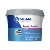 PRALNA BARVA SIGMA SIGMATEX SUPERLATEX 10l BELA SATIN | Topdom