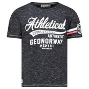 GEOGRAPHICAL NORWAY Majica kratak rukav jortlab black db men 240 M
