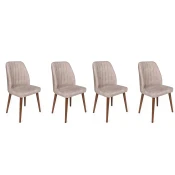 Hanah Home Set 4 trpezarijske stolice Alfa Orah
