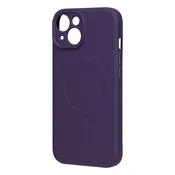 OBAL:ME MagNetix Sculpt ovitek za Apple iPhone 15, slivovo vijoličen