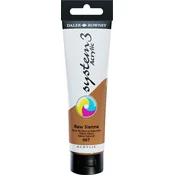 Daler Rowney System3 Akrilna barva Raw Sienna 150 ml 1 kos