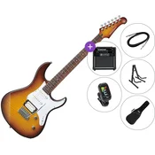 Yamaha Pacifica 212V FM SET 2 Tobacco Brown Sunburst Električna kitara