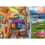 Ravensburger Puzzle Pogled iz prikolice XXL 500 kosov