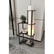 Opviq Podna lampa KS-11121, 17x120 cm, IP20, Crna