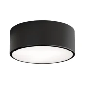 Kupatilsko plafonsko svetlo sa senzorom CLEO 1xE27/24W/230V precnika 20 cm IP54 crno