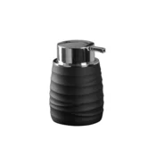 Dozer za tecni sapun Orely 8x12cm crni/hrom Ridder
