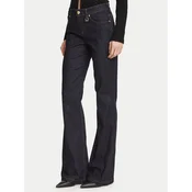 Just Cavalli Jeans hlače 81PAB5F4 CDWFR Mornarsko modra Flare Fit