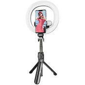 Puluz selfie stick/tripod double LED (5905316141384)