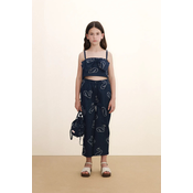 Otroške kavbojke Tinycottons BIG SWANS DENIM PANT