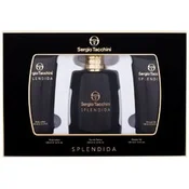 Sergio Tacchini Splendida Set parfumska voda 100 ml + gel za prhanje 100 ml + losjon za telo 100 ml za ženske