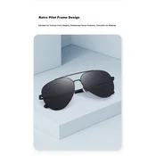 Jinglemu Unisex naocare za sunce, Crne