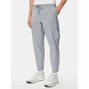 BOSS Kargo hlače T_Urbanex-CargoLight 50508339 Temno siva Tapered Fit