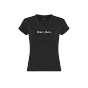 Calvin Klein Jeans Majica roza / črna / bela