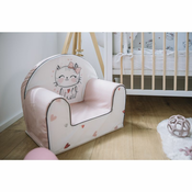 Bubaba by FreeON fotelj muca White/pink