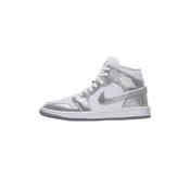 Jordan Visoke superge Air Jordan 1 srebrna/bela