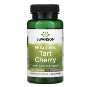 Swanson HiActives Tart Cherry, Joint Support, 465 mg, 60 kapsul