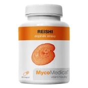 MycoMedica - Reishi v optimalni koncentraciji, 90 rastlinskih kapsul