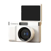 INF retro digitalni fotoaparat z dvojno lečo (5x optični zoom in LCD zaslon), White