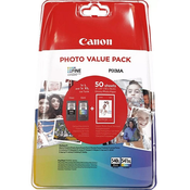 Komplet kartuš Canon PG-540L + CL-541XL original + foto papir