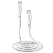 SBS Lightning - USB C kabel 1m bel za prenos podatkov in polnjenje