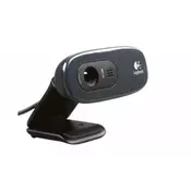 LOGITECH web kamera C270 HD black