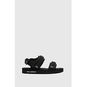 KARL LAGERFELD Muške sandale KL70510-40X, Crne