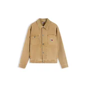 Tommy Jeans Prehodna jakna kamela