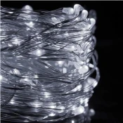 Micro LED novoletne lučke/300 LED/30m/220V/HLADNO BELA