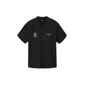 AllSaints Majica SPINNER rumena/lila/črna