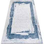 Rugsx ANDRE 1213 pralna preproga Grški vintage protizdr 160x220 cm Bela