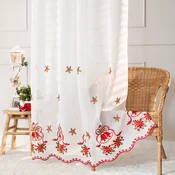 shumee Holly gotova zavesa bela 140x250 cm