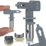 Rosfix ROSFIX SET BRIZGALNA GLAVA HI-FLOW 215 – 10 CM ŠIRINA, ZA EMULZIJE IN AKRILE | ZA VISOKOTLAČNE AGREGATE, (5000075915)