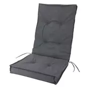 Baštenski jastuk za podesive stolice 50x119cm tamno siva