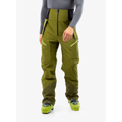 Hlače za turno smučanje Ortovox 3l Guardian Shell Pants - green moss