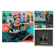 Carmani STEKLENI PLADENJ FRIDA KAHLO KUHINJA DNEVNA SOBA MIZICA DARILO