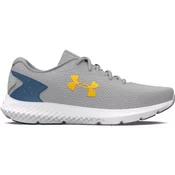 UNDER ARMOUR UA Charged Rogue 3 Running Shoes, Mod Gray/Varsity Blue/Gold - 45.5, (21582427)