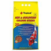 TROPICAL Koi Goldfish hrana za ribe 20L