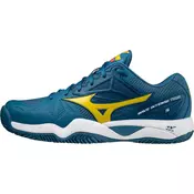 Muške tenisice Mizuno Wave Intense Tour 5 CC - moroccan blue/high visibility yellow/white