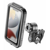 Interphone Armor Pro univerzalna vodootporna maskica za mobitel QUIKLOX Handlebar Mount crna