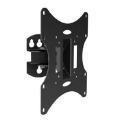 Maclean Stenski nosilec za TV/monitor 23-42, 30kg, črn